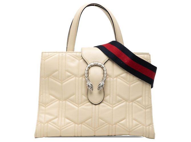 Bolso de mano/shoulder Gucci Dionysus Blanco