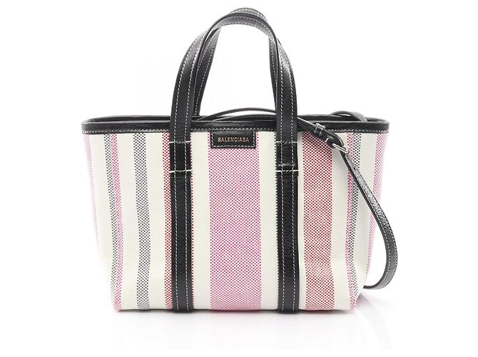 Balenciaga Balbes Handtasche Weiß Mehrfarben