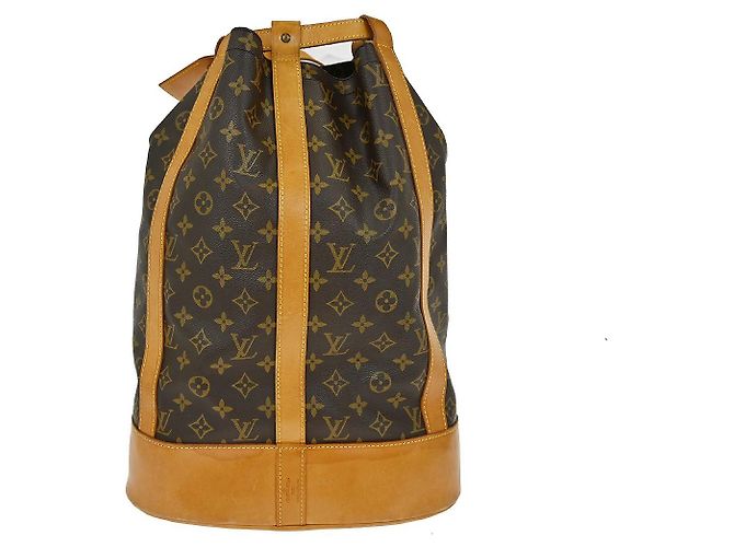 Louis Vuitton Randonnee Backpack Monogram Canvas GM Brown