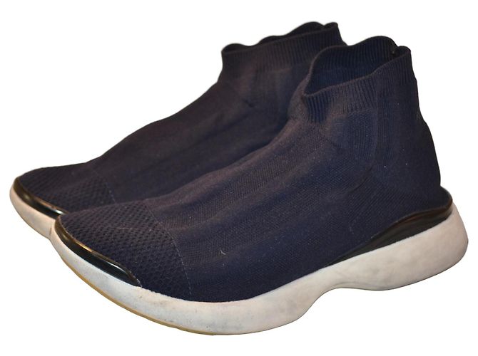 Baskets en toile Acne Studio bleu taille 36