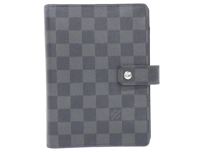 Louis Vuitton Damier Graphite Agenda MM Organizer Damier ebene