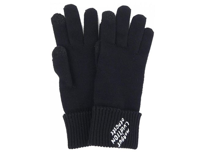 Warme Handschuhe Louis Vuitton M7824I Schwarz