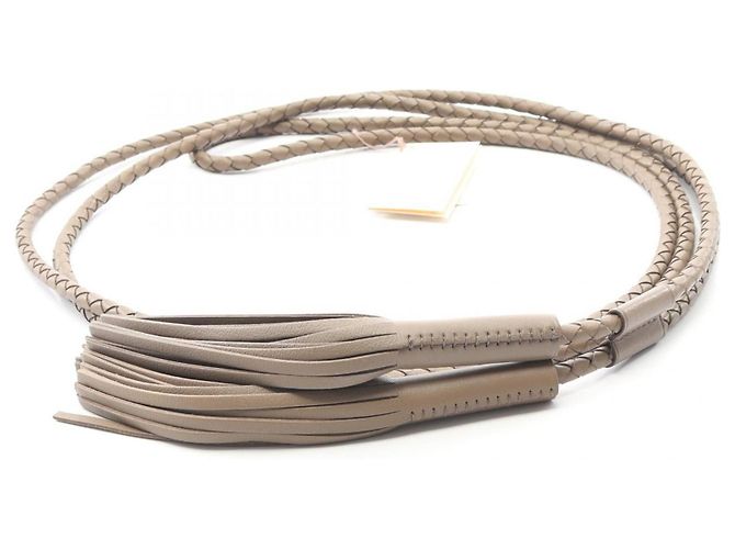 Cinto de couro Swift Hermès para mulheres Marrom