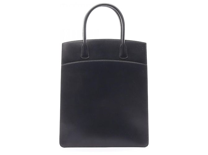 Borsa a mano Hermès Hermès White Bust-Up Blu navy