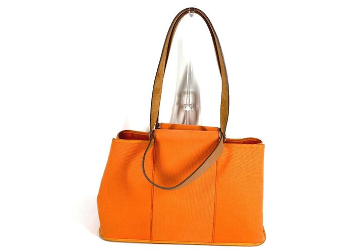 Hermès HERMES Cabag Elan PM Bolsa de Ombro/Bolsa Tote Laranja