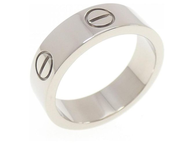 Cartier Love Ring aus Weißgold Golden
