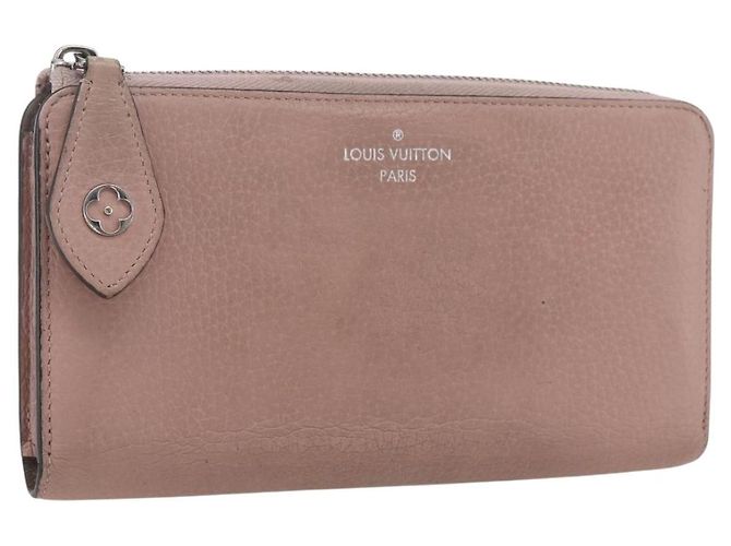 LOUIS VUITTON Cartera Comet de Cuero Taurillon M63103 Auth bs32740 Rosa
