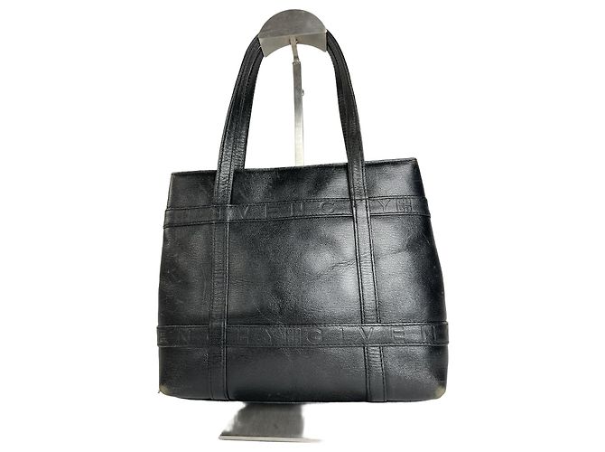 Sac à main en cuir vintage Givenchy noir