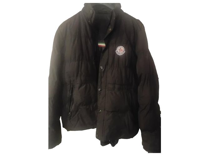 Black Moncler Down Jacket