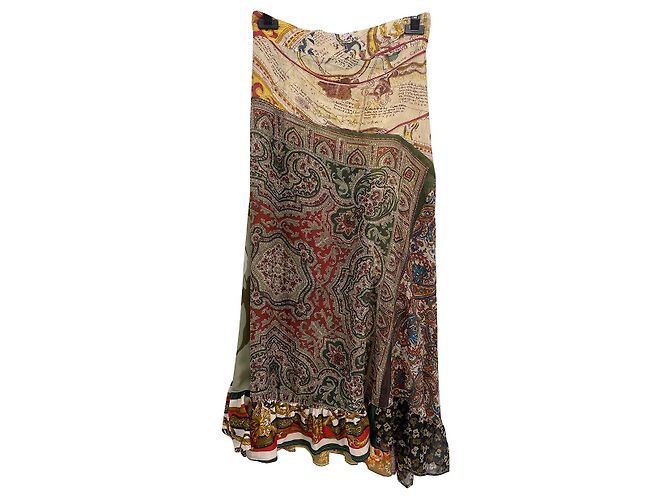 Autre Marque Gonna Laurence Heller - 40 Multicolore