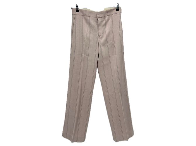Isabel Marant Light pink striped pants