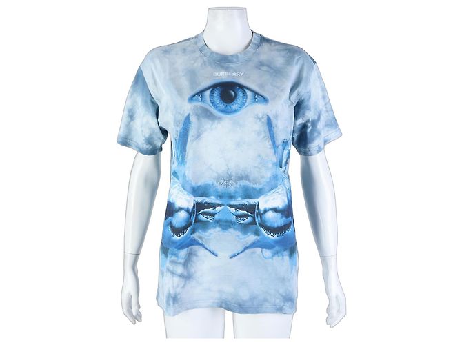 Burberry Kurzarm Blau 