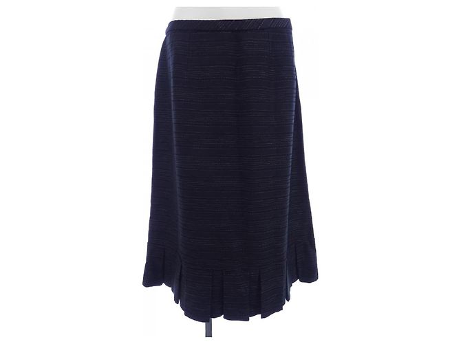 Autre Marque Falda Rochas Negro 