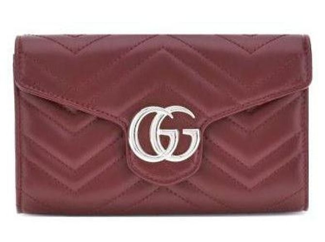 Gucci Cartera de cadena GG Marmont Multicolor