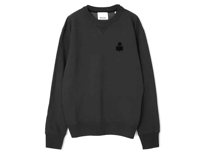 Isabel Marant Sweatshirt mit Rundhalsausschnitt Schwarz