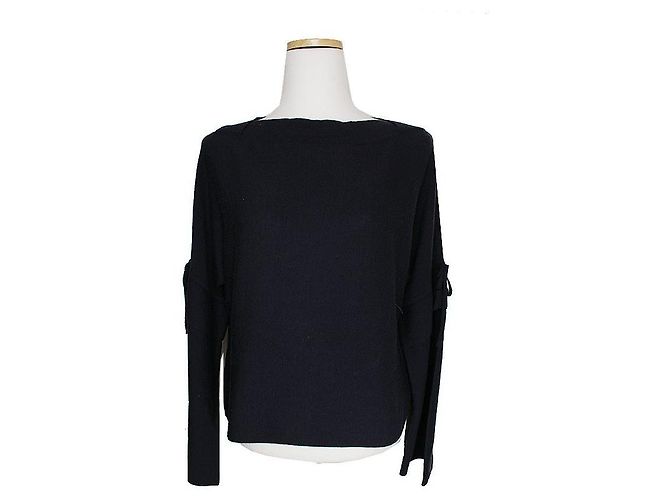 Vince Pullover aus Wolle in Mitternachtsblau 