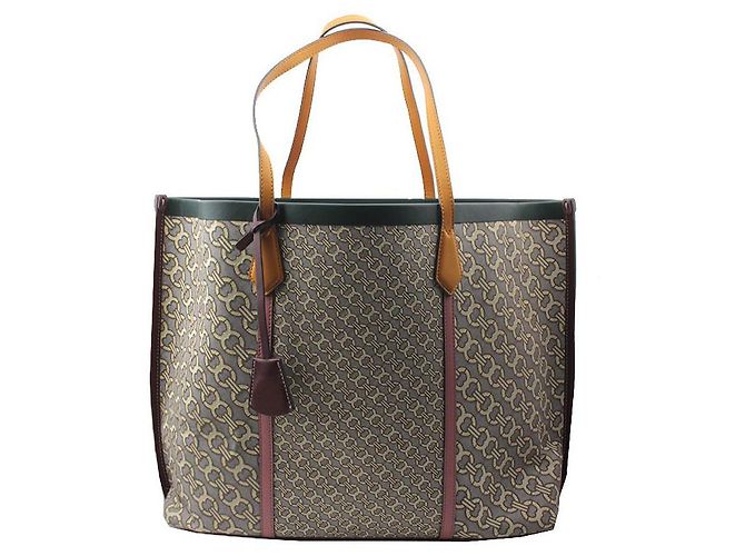 Bolsa Shopper Grande Jacquard Tory Burch Multicor