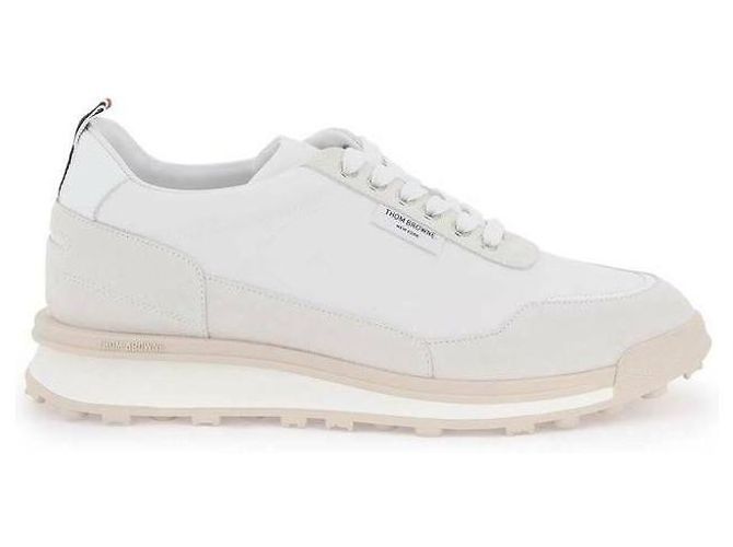 Thom Browne Tech Runner Suede Sneakers