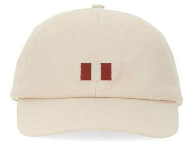 Bally Boné bordado com listras