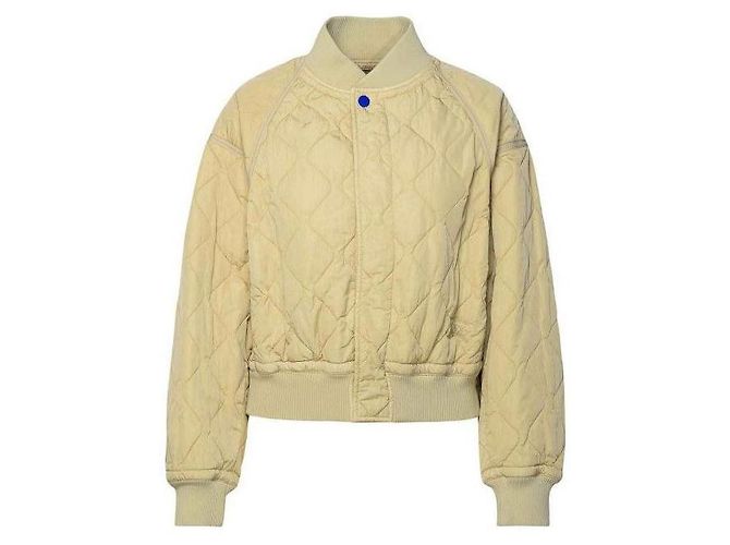 Burberry jaqueta bomber de nylon acolchoado Multicor