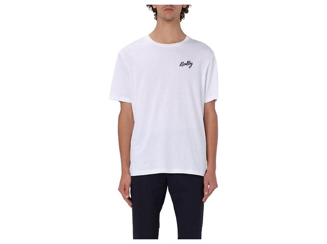 Bally T-Shirt mit gesticktem Logo Mehrfarben