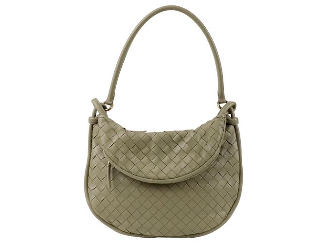 Bottega Veneta Gemelli Medium Shoulder Bag Brown