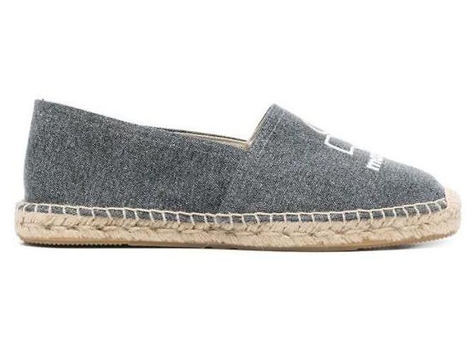 Isabel Marant Logo Canvas Espadrilles