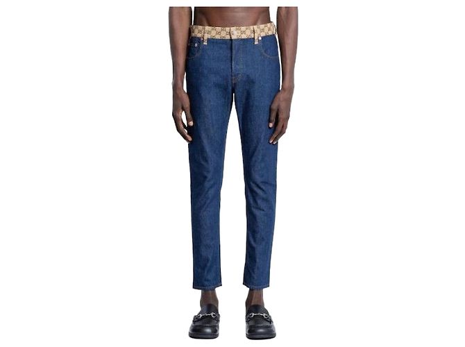 Gucci Pantalones vaqueros de corte cónico Multicolor