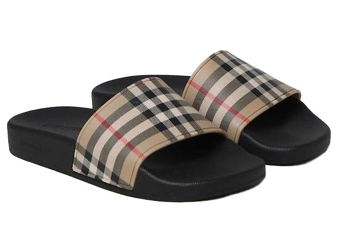 Burberry Slide Vintage Check Multicolore