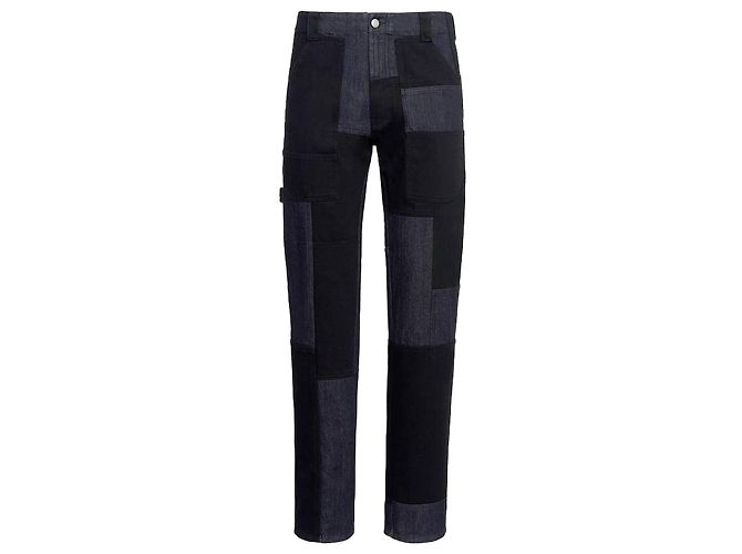 Alexander Mcqueen Patchwork Workwear Jeans Multiple colors