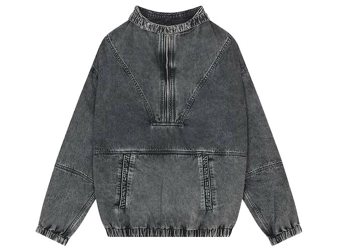 Isabel Marant Denim Half Jacket Black