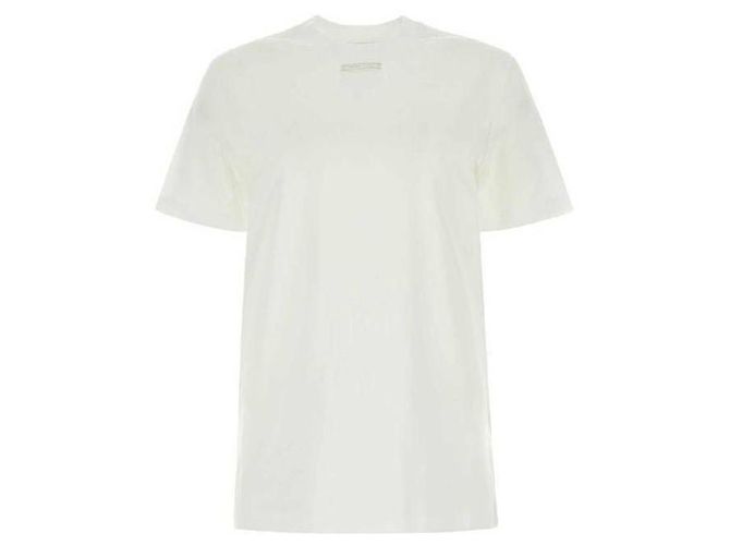 Prada Camiseta de manga curta com logo triangular Multicor