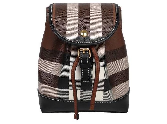 Burberry Micro Zaino Check Multicolore 
