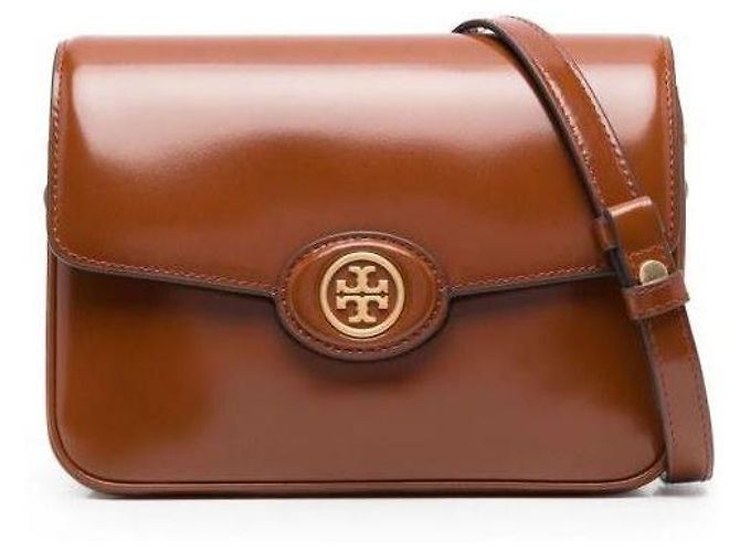 Tory Burch Borsa a spalla convertibile Marrone 