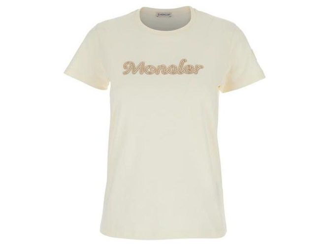 Moncler Camiseta de algodão Multicor