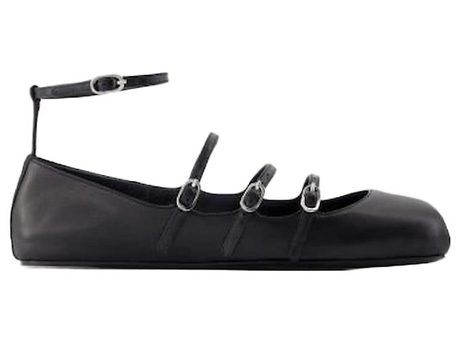 Alexander Mcqueen Strap Flat Shoes