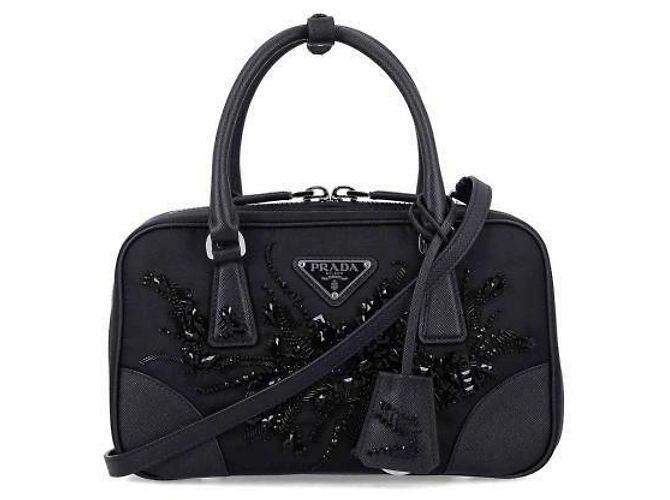 Tote Prada Beadede dekorative Tragetasche Mehrfarben
