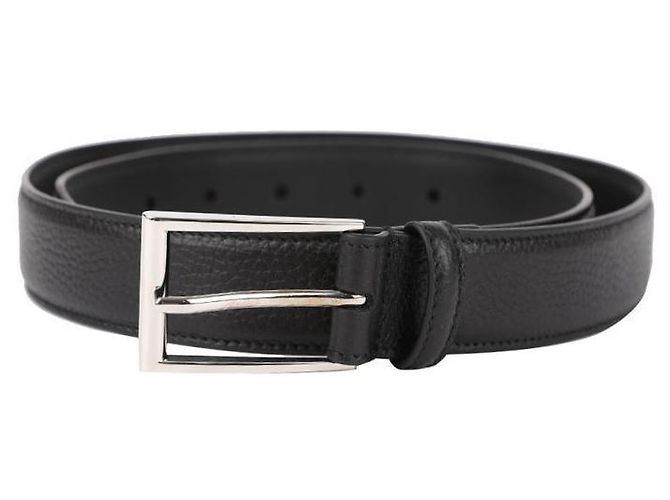 Gucci Rectangular Buckle Belt Black 