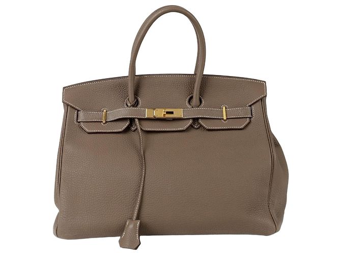 Hermès Borsa Tote Birkin D'oro
