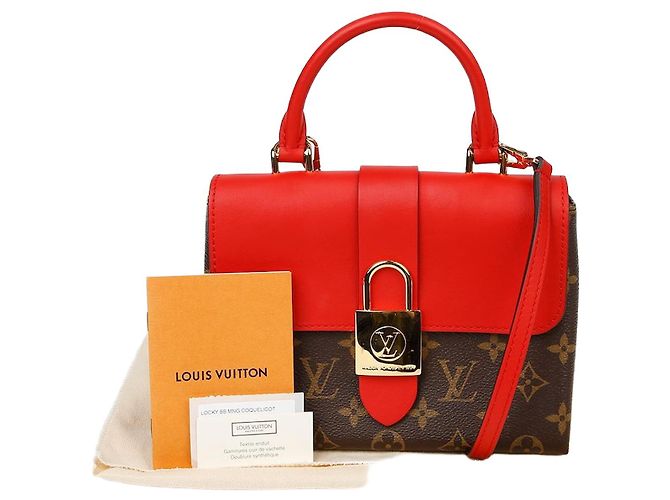 Louis Vuitton Sac à main épaule Rocky BB Rouge
