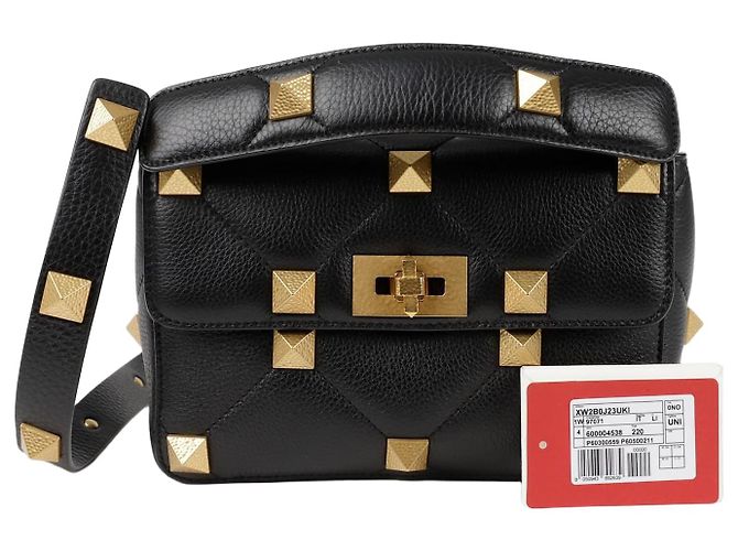Valentino Borsa a spalla Roman Stud Nero