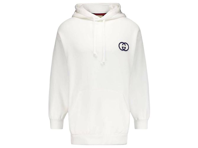 Gucci Moletom com capuz em jersey de algodão Multicor