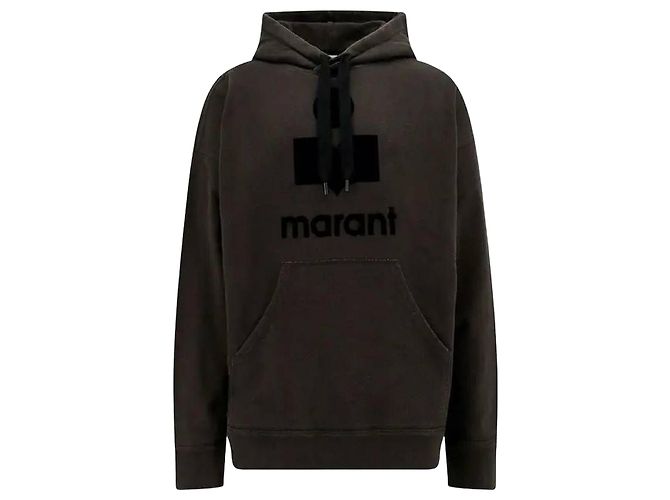 Isabel Marant Kapuzen-T-Shirt Schwarz