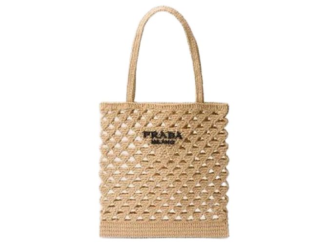 Tote Prada Bolsa de crochê trançada