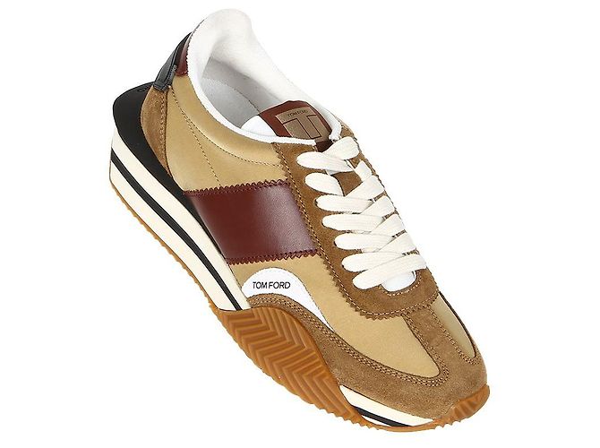 Tom Ford Baskets James Panel Logo Marron