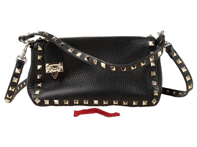 Valentino Sac à main Rockstud Small Tote Noir