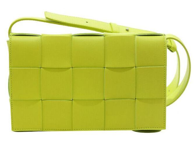 Bottega Veneta Sac Cassette Acide Kiwi Vert