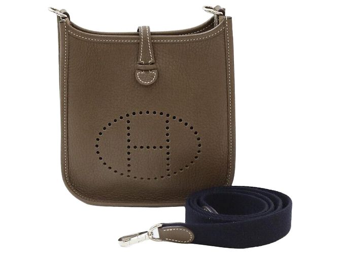 Hermès Borsa Amazon Evelyne Etoupe Marrone 