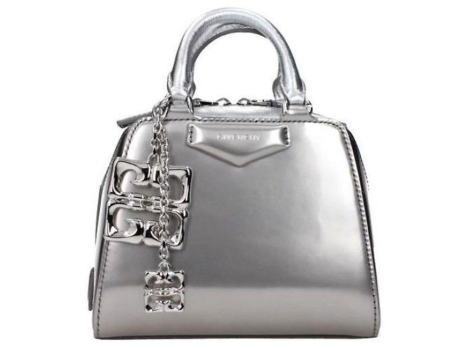 Givenchy Borsa Tote Antigona Cube Argento 
