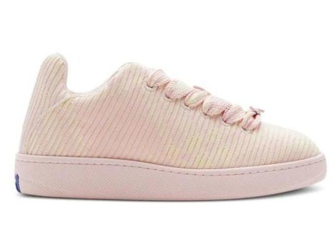 Burberry Gestrickte Box-Sneaker Mehrfarben
